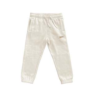 PLAYER KIDS TRACK PANT - CREAM