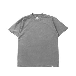 Premium Basics: HEAVY BOX TEE - FADED GREY (SHORTER FIT)