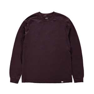 Premium Basics: VIC CLASSIC L/S TEE - PLUM