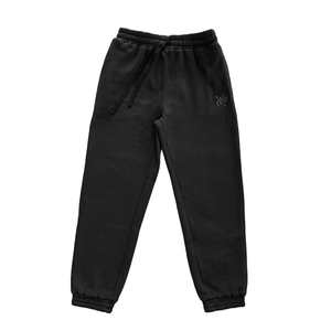 Women: WING TRACK PANT - BLACK (TONAL LOGO)