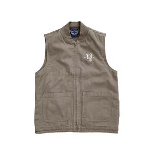 Wos Jacket: OL' ENGLISH CANVAS VEST