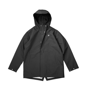 FEATHER RAIN JACKET - BLACK