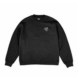 OL' ENGLISH CREWNECK - BLACK
