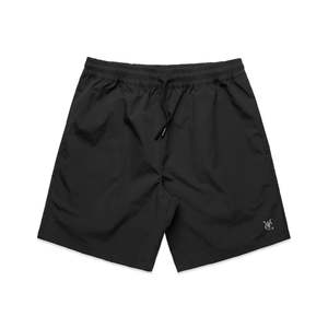 Color Blue Dusk: REFLECTIVE LOGO TRAINING SHORTS