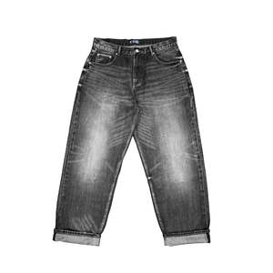 VIC SELVEDGE JEANS - WASHED BLACK (PRE-ORDER)