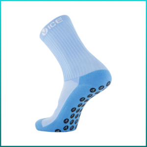 Grip Socks - Sky Blue Crew