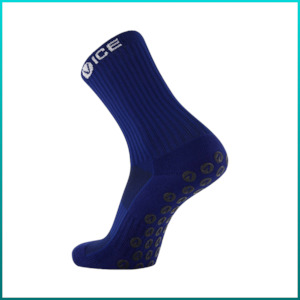 Grip Socks - Navy Crew