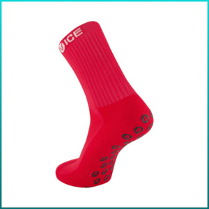 Grip Socks - Red Crew