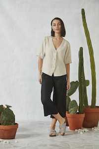 Pant: BEAU 3/4 PANT BLACK