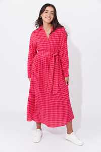 Preorders Haven: Casablanca Dress - Chilli/Pink
