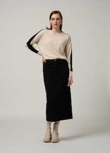 Sweaters: Getaway Crew Sweater Chalk Marle