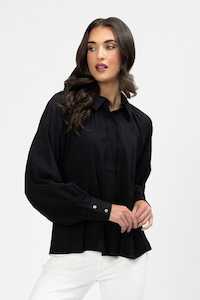 Lizzie Shirt Black