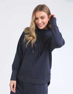 SIMPLIFIED HOODIE NAVY