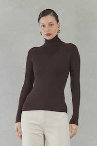 Isla Top - Chocolate