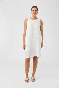 Studio Midi Dress - Salt
