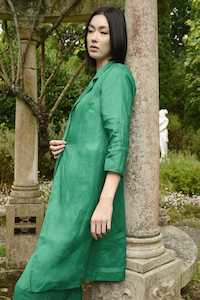 Star Duster Coat Green