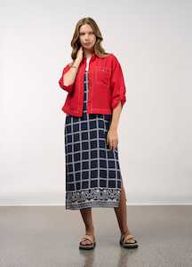 Outerwear: Aspect Jacket Poppy