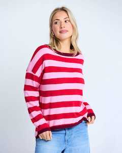 Sweaters: Street Jumper Berry Blaze