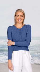 Noble Wilde: Scallop Cardigan