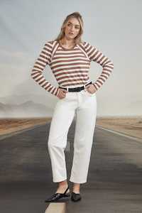 Jeans: FARROW JEAN - WHITE