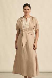 Zoe Kratzmann: Harvest Dress Stone