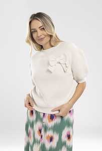 Bow Knit Top