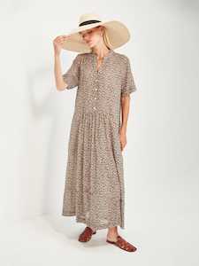 Caroline Sills: Victor Print Dress