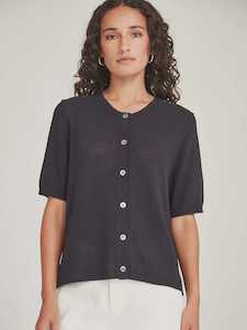 Caroline Sills: Otto Cardigan French Navy