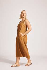 Miramar Tank Maxi Dress - Caramel