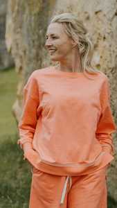 Moke: Suzy Sweater Sunset Coral