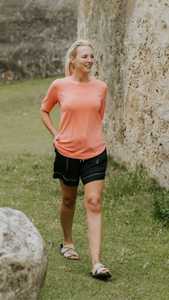 Ruby Tee Sunset Coral