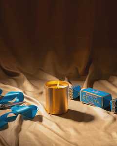 Homeware: Hibiscus & Bergamot Mini Goldie Candle Holiday Collection.
