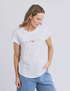 Labour Weekend 2025: Confetti Tee White