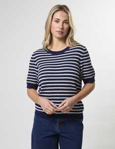 Stella Gemma: Charly Knit Navy/White Stripe