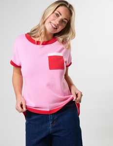 Stella Gemma: Laneway Pocket Pink/Red