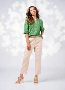Mischa Blouse Dark Pistachio