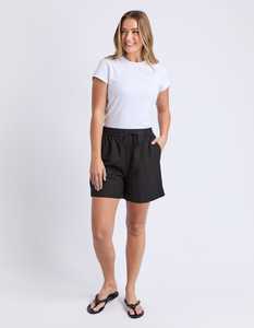 Margi Long Line Short Black