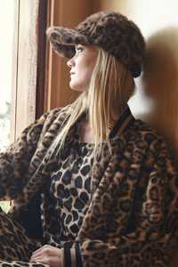 Fur Sure Hat Leopard