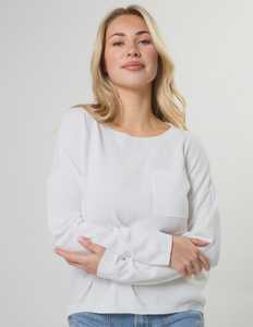 All: Street Pocket Jumper White