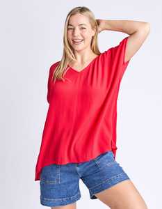 Noosa Top Poppy