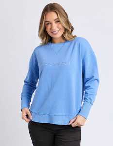 Tops: Signature Crew Azurine Blue