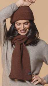 Knits: Chevi Possum Merino Scarf Rimu