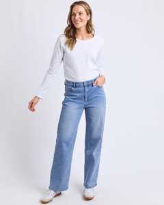 Jeans: Evie Straight Leg Jean