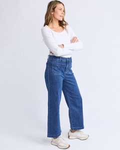 Jeans: Alyssa Front Pocket Jean