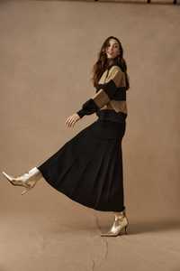 Eb Ive: Zala Knit Skirt - Black
