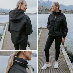 Maggie Rain Jacket Black