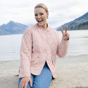 Moke: Talei Quilt Bomber Blush