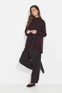 CHERISH CARDI BLACK CHERRY