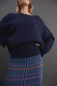 Sweaters: Agna Sweater Steel Blue