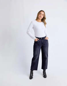 Jeans: Ambrose Barrel Jean Indigo